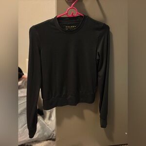 Aritzia golden softbound modify sweatshirt black 2XS